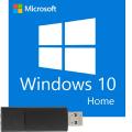 Microsoft Windows 10 Home 64/32BIT, Lizenzschlüssel + USB-Stick Arbeitsspeicher (RAM) Module