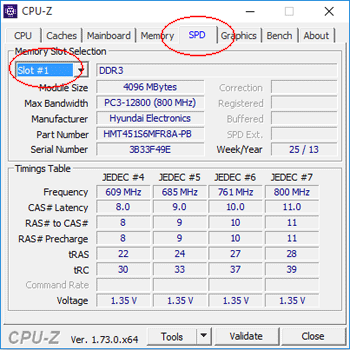 cpu-z Startbildschirm